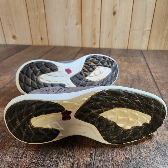 FJ FootJoy Modern Wing Golf Shoes Men's Size 9W Gray Suede Spikeless #56113 - Picture 9 of 11